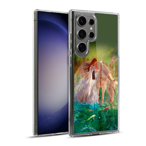Aimee Stewart Fantasy A Curious Introduction Soft Gel Case for Samsung Galaxy S23 Ultra 5G & MagSafe