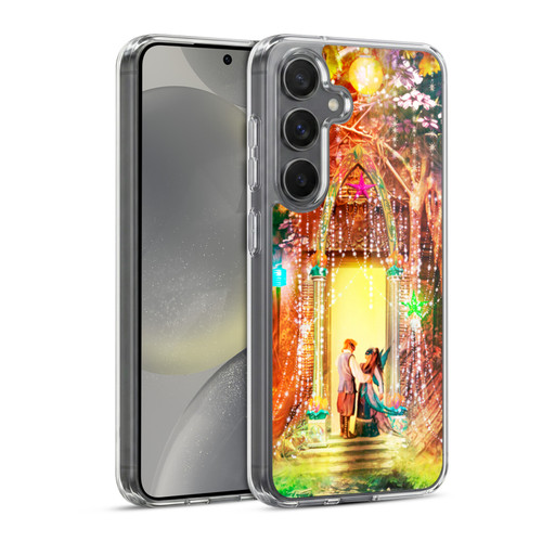 Aimee Stewart Fantasy Butterfly Ball Lovers Soft Gel Case for Samsung Galaxy S24 5G & MagSafe