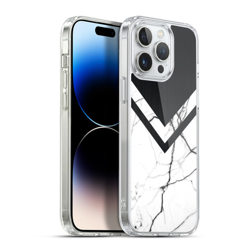 Alyn Spiller Marble Half Cut Soft Gel Case for Apple iPhone 13 Pro Max & MagSafe