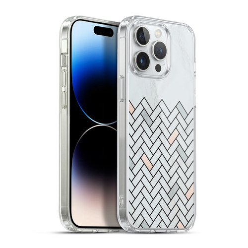 Alyn Spiller Marble Tile Soft Gel Case for Apple iPhone 13 Pro Max & MagSafe