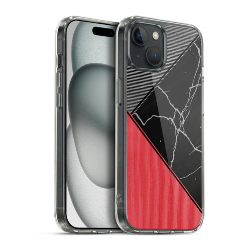 Alyn Spiller Marble Colour Block Soft Gel Case for Apple iPhone 15 Plus & MagSafe