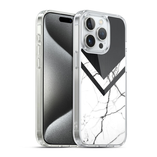 Alyn Spiller Marble Half Cut Soft Gel Case for Apple iPhone 15 Pro & MagSafe