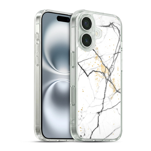 Alyn Spiller Marble Plain Soft Gel Case for Apple iPhone 16 & MagSafe