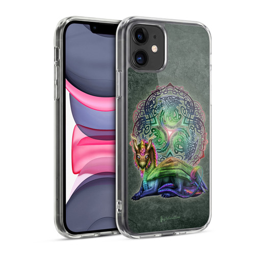 Brigid Ashwood Celtic Dragon Soft Gel Case for Apple iPhone 11