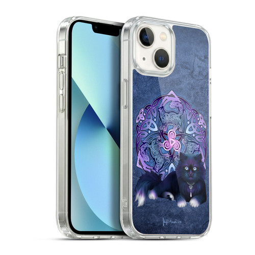 Brigid Ashwood Celtic Black Cat Soft Gel Case for Apple iPhone 13