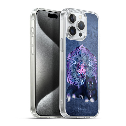 Brigid Ashwood Celtic Black Cat Soft Gel Case for Apple iPhone 15 Pro Max & MagSafe