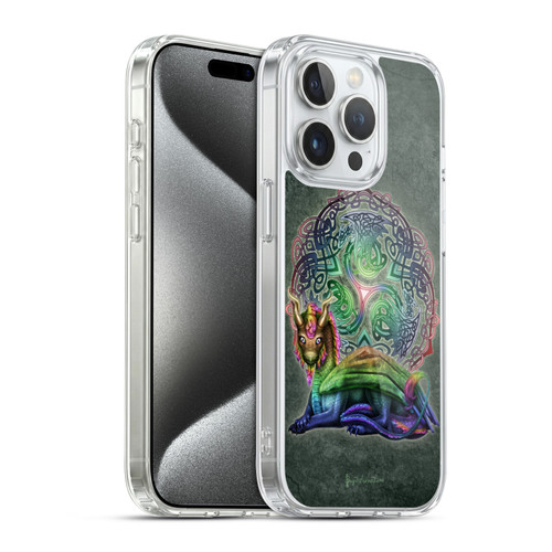 Brigid Ashwood Celtic Dragon Soft Gel Case for Apple iPhone 15 Pro & MagSafe