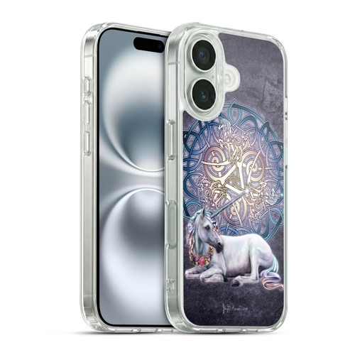 Brigid Ashwood Celtic Unicorn Soft Gel Case for Apple iPhone 16 & MagSafe