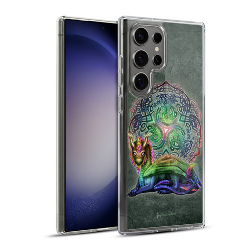 Brigid Ashwood Celtic Dragon Soft Gel Case for Samsung Galaxy S23 Ultra 5G & MagSafe