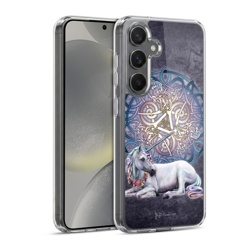 Brigid Ashwood Celtic Unicorn Soft Gel Case for Samsung Galaxy S24 5G & MagSafe