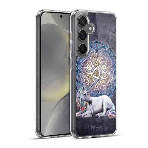Brigid Ashwood Celtic Unicorn Soft Gel Case for Samsung Galaxy S24+ 5G & MagSafe