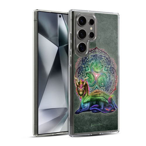 Brigid Ashwood Celtic Dragon Soft Gel Case for Samsung Galaxy S24 Ultra 5G & MagSafe