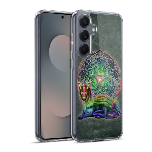 Brigid Ashwood Celtic Dragon Soft Gel Case for Samsung Galaxy S25+ & MagSafe