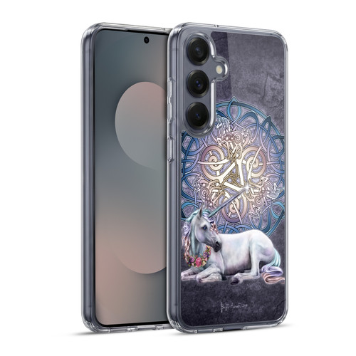 Brigid Ashwood Celtic Unicorn Soft Gel Case for Samsung Galaxy S25+ & MagSafe
