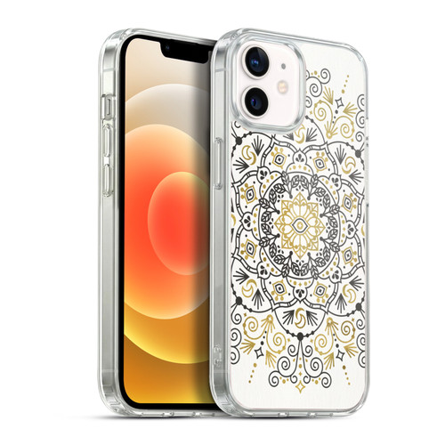 Cat Coquillette Patterns 6 Moroccan Mandala 1 Soft Gel Case for Apple iPhone 12 / iPhone 12 Pro & MagSafe