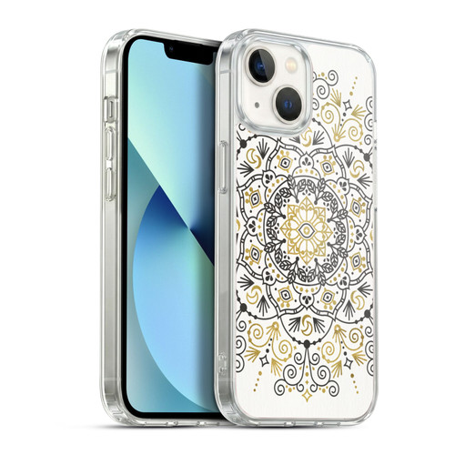 Cat Coquillette Patterns 6 Moroccan Mandala 1 Soft Gel Case for Apple iPhone 13