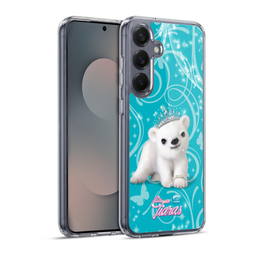 Animal Club International Pet Royalties Polar Bear Soft Gel Case for Samsung Galaxy S25+ & MagSafe