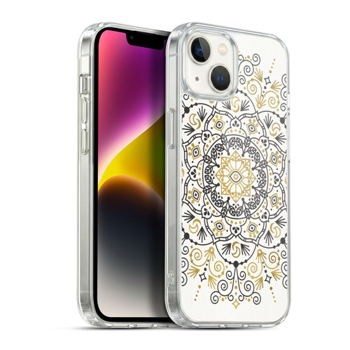Cat Coquillette Patterns 6 Moroccan Mandala 1 Soft Gel Case for Apple iPhone 14 Plus & MagSafe