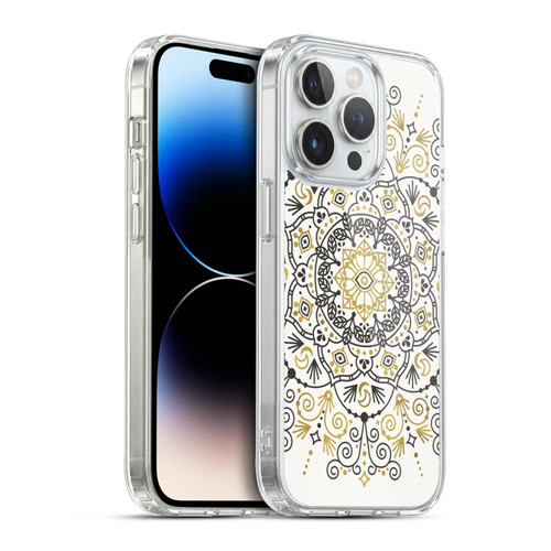 Cat Coquillette Patterns 6 Moroccan Mandala 1 Soft Gel Case for Apple iPhone 14 Pro & MagSafe