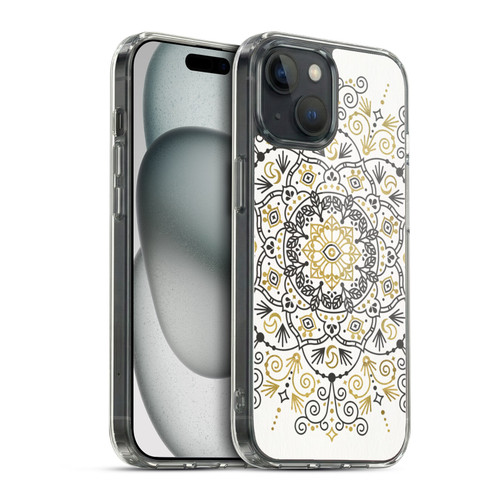 Cat Coquillette Patterns 6 Moroccan Mandala 1 Soft Gel Case for Apple iPhone 15 & MagSafe