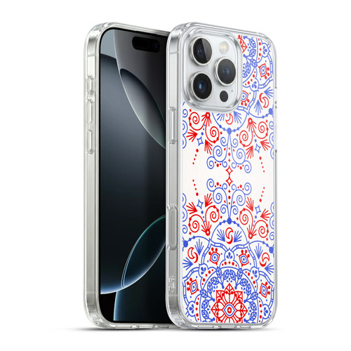 Cat Coquillette Patterns 6 Moroccan Mandala Soft Gel Case for Apple iPhone 16 Pro Max & MagSafe