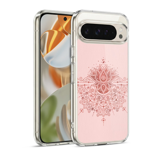 Cat Coquillette Patterns 6 Lotus Bloom Mandala 3 Soft Gel Case for Google Pixel 9 / Pixel 9 Pro