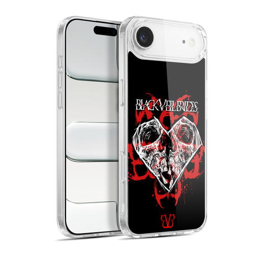 Black Veil Brides Band Art Skull Heart Soft Gel Case for Apple iPhone 17 Air