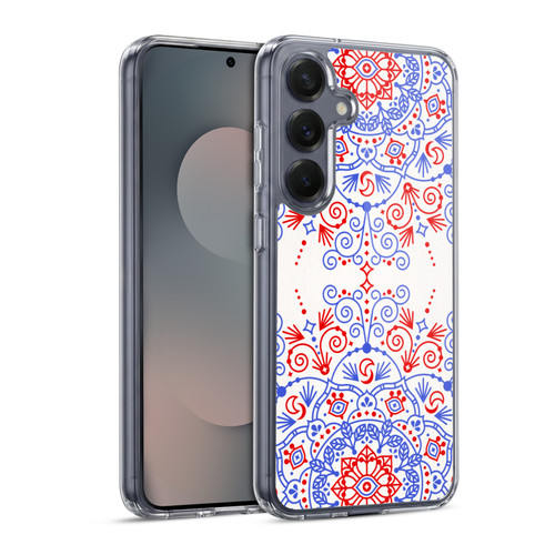 Cat Coquillette Patterns 6 Moroccan Mandala Soft Gel Case for Samsung Galaxy S25 & MagSafe