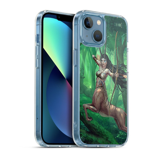 Christos Karapanos Mythical Art Artemis Soft Gel Case for Apple iPhone 13 Mini & MagSafe
