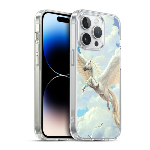 Christos Karapanos Mythical Art Pegasus Soft Gel Case for Apple iPhone 13 Pro & MagSafe