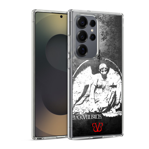 Black Veil Brides Band Art Angel Soft Gel Case for Samsung Galaxy S25 Ultra & MagSafe