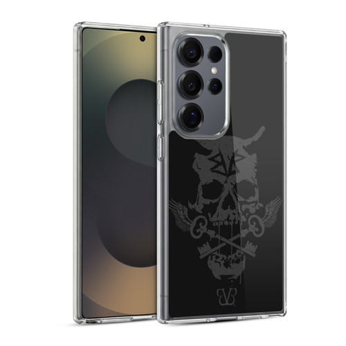 Black Veil Brides Band Art Skull Keys Soft Gel Case for Samsung Galaxy S25 Ultra & MagSafe