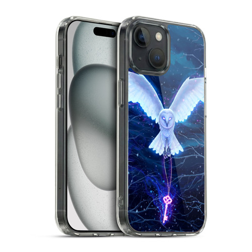 Christos Karapanos Mythical Art Wisdom Key Soft Gel Case for Apple iPhone 15 & MagSafe
