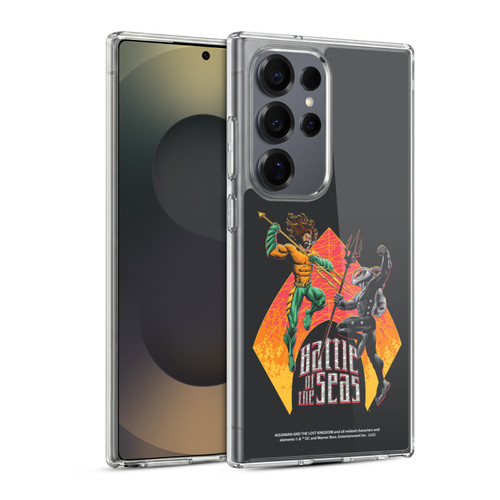 Aquaman And The Lost Kingdom Graphics Battle Of The Seas Soft Gel Case for Samsung Galaxy S25 Ultra & MagSafe