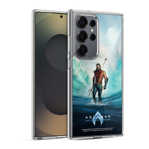 Aquaman And The Lost Kingdom Graphics Poster Soft Gel Case for Samsung Galaxy S25 Ultra & MagSafe