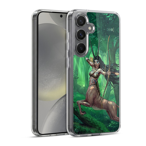Christos Karapanos Mythical Art Artemis Soft Gel Case for Samsung Galaxy S24 5G & MagSafe