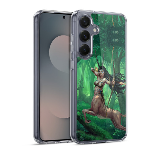 Christos Karapanos Mythical Art Artemis Soft Gel Case for Samsung Galaxy S25 & MagSafe