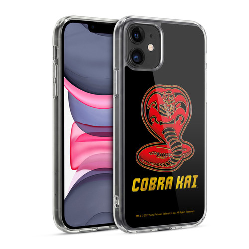 Cobra Kai Season 5 Key Art Gold Logo Soft Gel Case for Apple iPhone 11