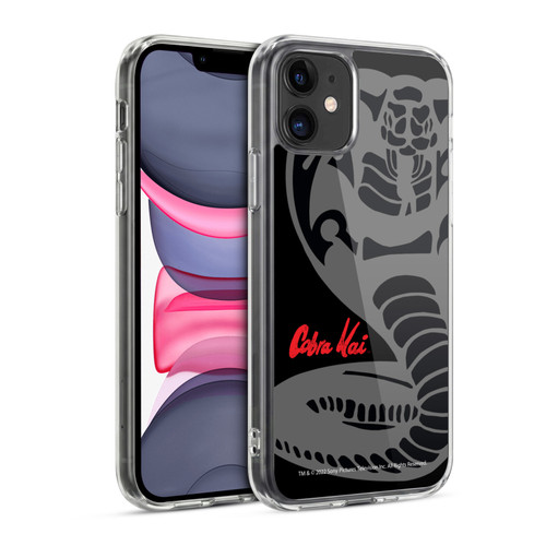 Cobra Kai Season 5 Key Art Oversized Logo Soft Gel Case for Apple iPhone 11