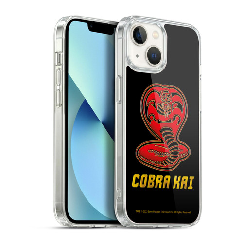 Cobra Kai Season 5 Key Art Gold Logo Soft Gel Case for Apple iPhone 13