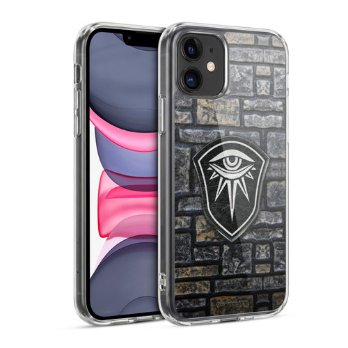 EA Bioware Dragon Age Inquisition Graphics Distressed Crest Soft Gel Case for Apple iPhone 11