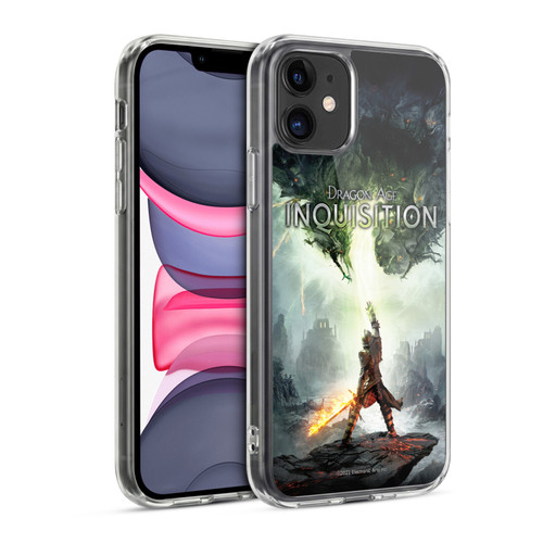 EA Bioware Dragon Age Inquisition Graphics Key Art 2014 Soft Gel Case for Apple iPhone 11