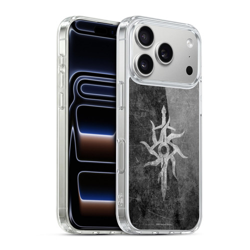 EA Bioware Dragon Age Inquisition Graphics Distressed Symbol Soft Gel Case for Apple iPhone 17 Pro