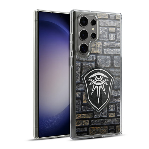 EA Bioware Dragon Age Inquisition Graphics Distressed Crest Soft Gel Case for Samsung Galaxy S23 Ultra 5G & MagSafe