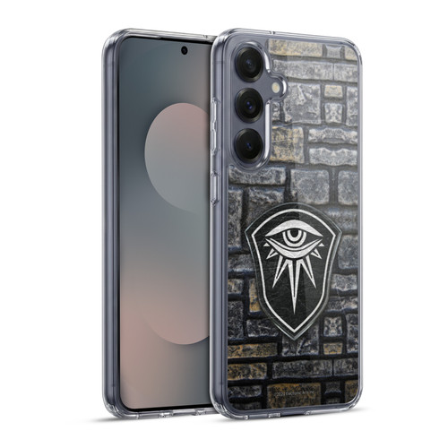 EA Bioware Dragon Age Inquisition Graphics Distressed Crest Soft Gel Case for Samsung Galaxy S25+ & MagSafe