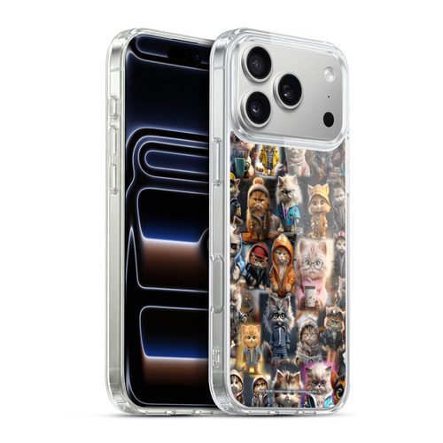 D.S. Valori Kitty And Puppy Kitty Kingdom Soft Gel Case for Apple iPhone 17 Pro Max