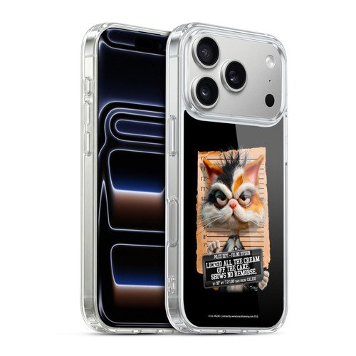 D.S. Valori Kitty And Puppy Kitty Licked The Cream Soft Gel Case for Apple iPhone 17 Pro