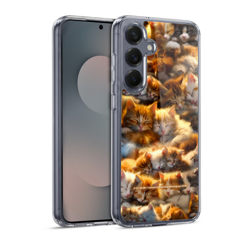 D.S. Valori Kitty And Puppy Kitty Dreams Soft Gel Case for Samsung Galaxy S25 & MagSafe