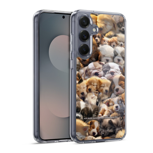 D.S. Valori Kitty And Puppy Puppy Dreams Soft Gel Case for Samsung Galaxy S25 & MagSafe