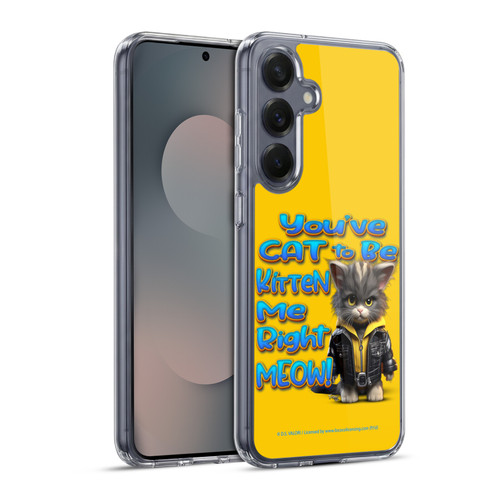 D.S. Valori Kitty And Puppy You've Cat To Be Kitten Me Soft Gel Case for Samsung Galaxy S25+ & MagSafe